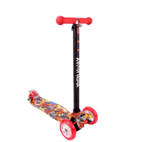 Πατίνι (Scooter) Αθλοπαιδιά 3τροχο με φωτιζόμενα Ροδάκια